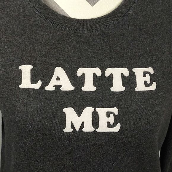 Aeropostale Grey "Latte Me" Sweatshirt - Picture 4 of 6